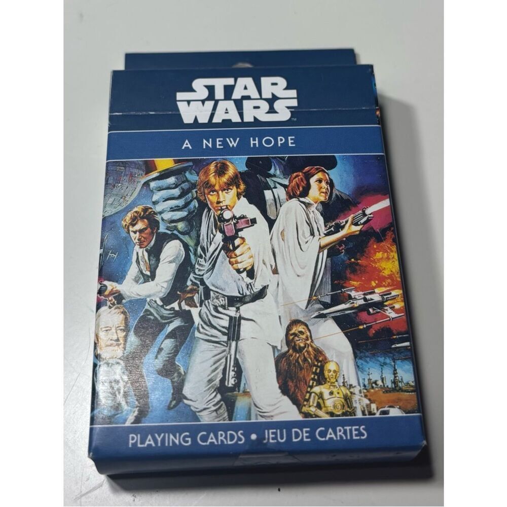 New Star Wars A New Hope Blue Playing Cards - Home Games